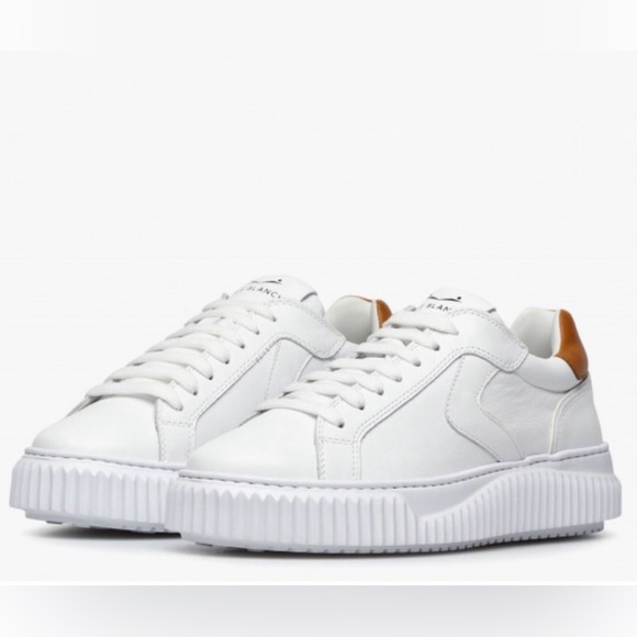 Voile Blanche Shoes - NWT VOILE BLANCHE LIPARI White/Tobacco Leather
Sneakers